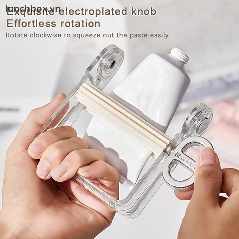 LH Home Kem Đánh Răng Máy Bóp Phụ Kiện Phòng Tắm Kem Đánh Răng Người Tổ Chức Thuốc Nhuộm Tóc Mỹ Phẩm