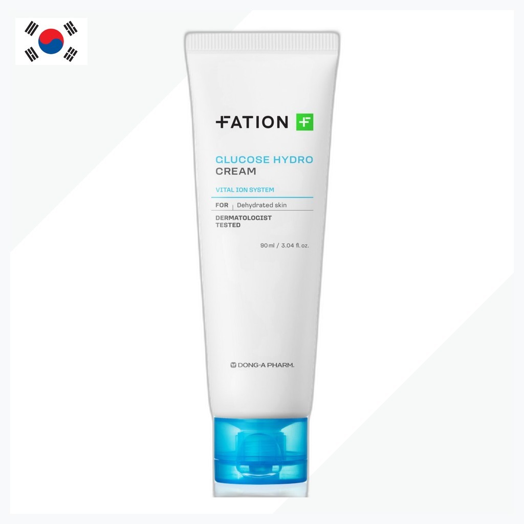 [fation] Glucose Hydro Cream, 90ml, 1 cái / Kem Glucose Hàn Quốc / Khóa độ ẩm / Chính hãng 100% của 