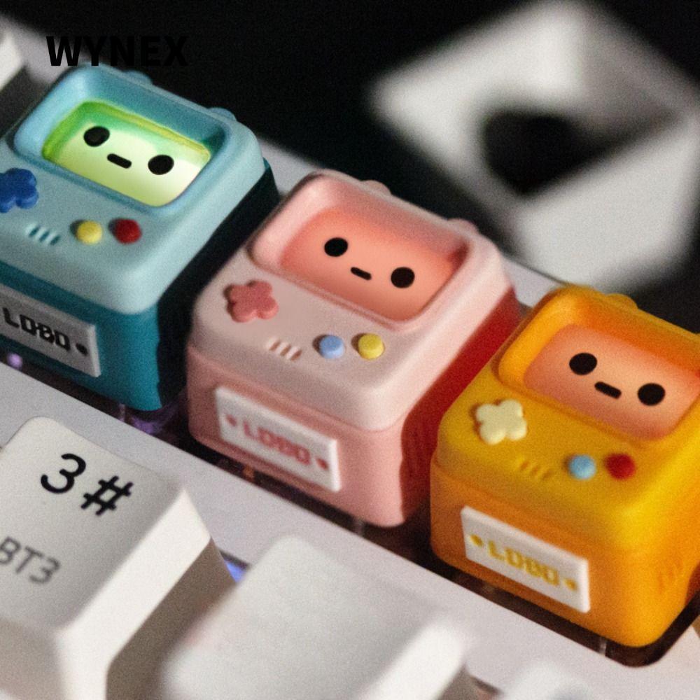 Keycap bàn phím cơ WYNEX, Keycaps Keycaps bằng nhựa thủ công, Artisan Craft Retro Artisan Keycaps ch
