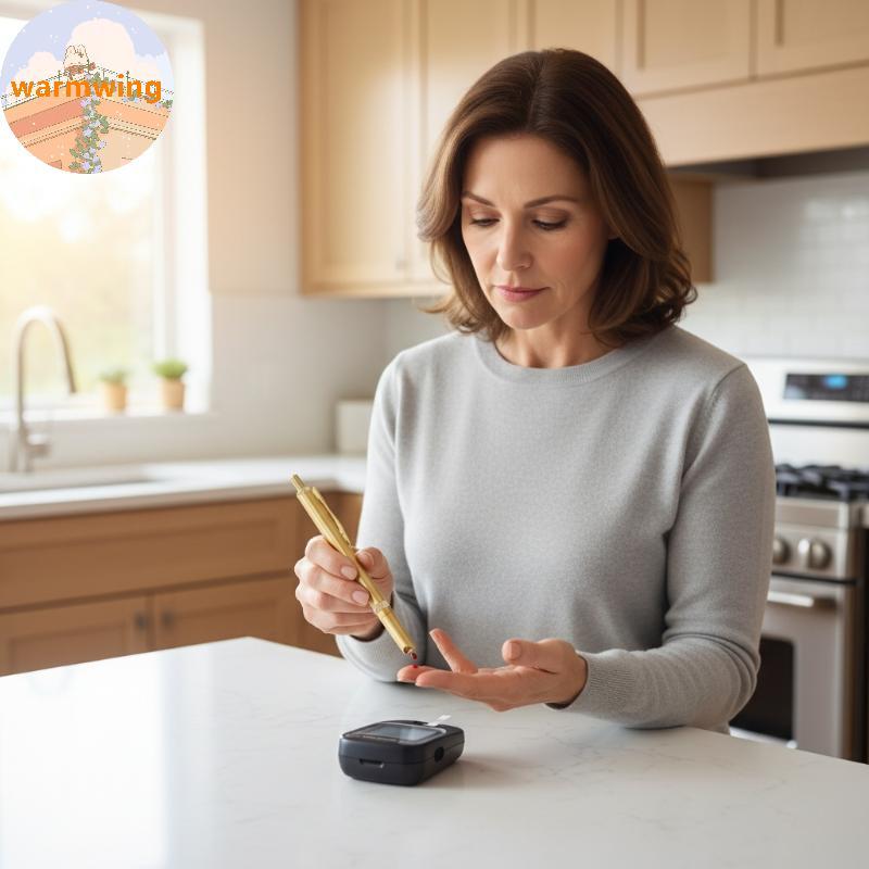 Warmwing Lancet Bút Báo Chí Đồng Bút Cofoe Kiểm Tra Bệnh Tiểu Đường Đo Đường Máu Kiểm Tra Bệnh Tiểu 