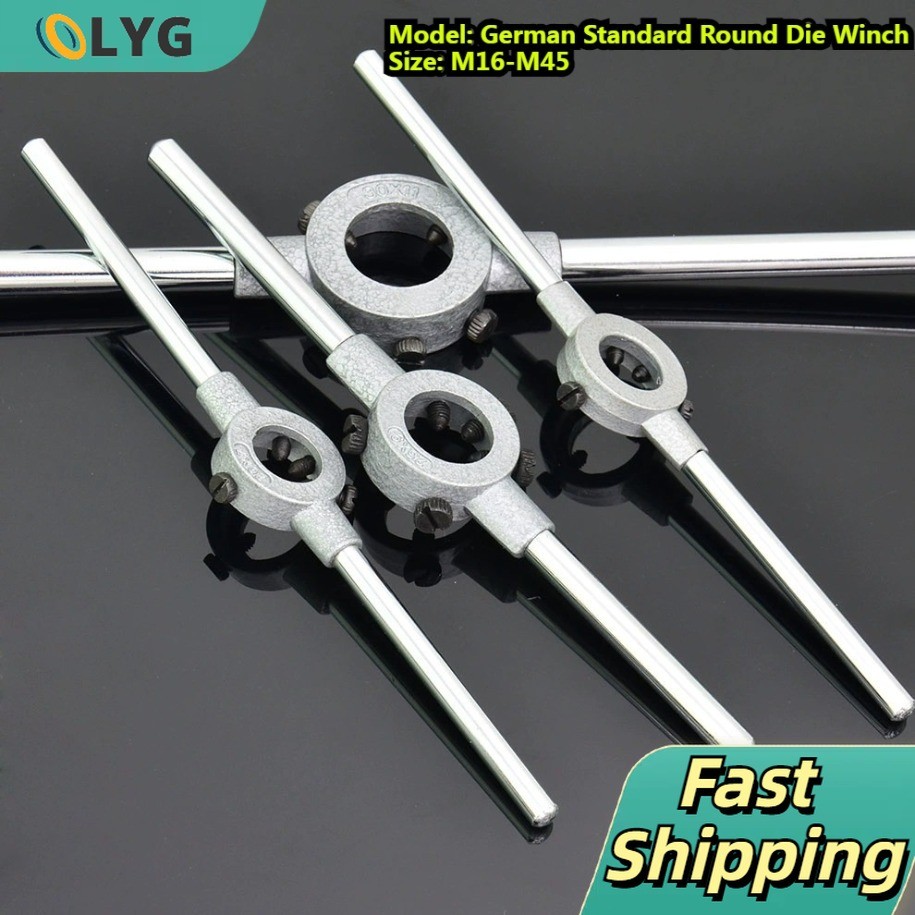 Chắc chắn và bền bỉ Tay quay bàn ren M16-M45 Thép chắc chắn dùng trong công nghiệp (High Strength Di