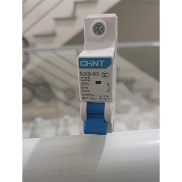 ⚡ Aptomat MCB 1 Pha CHINT NXB1-25 – 25A