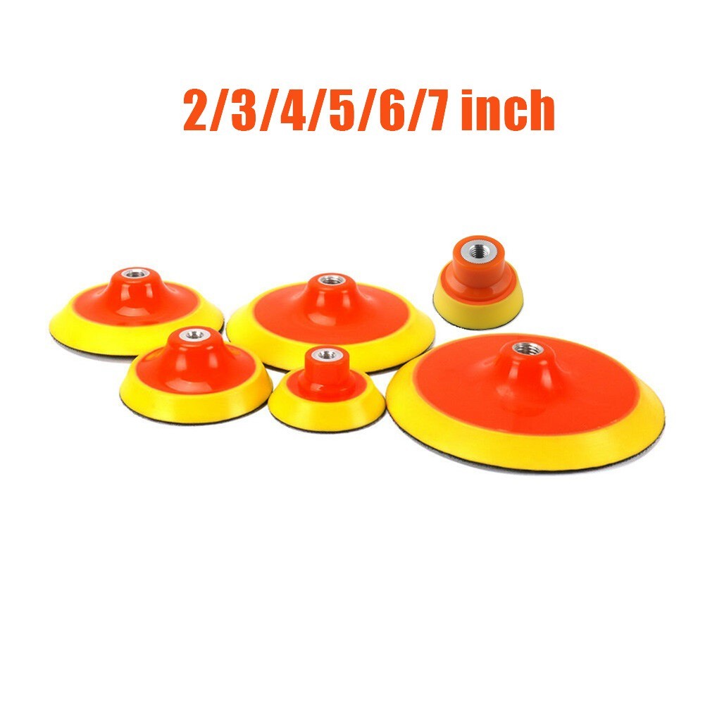 【GIGGLE】2-7  Hook And Loop Sander Backing Pad Polishing Backer Plate Car Auto Buffing