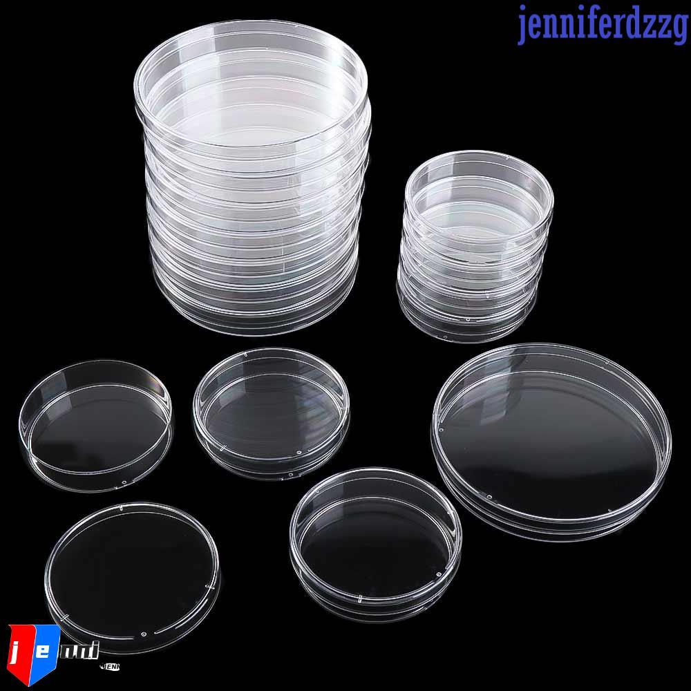 JENNIFERDZZG Đĩa Petri vô trùng Sinh học Khoa học 55x15mm 90x15mm Nhựa trong suốt Đĩa Petri trong su