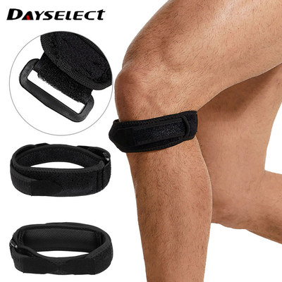 Dây đeo bánh chè thể thao hỗ trợ đầu gối, giảm sóc và chống trượt cho người yêu xe đạp