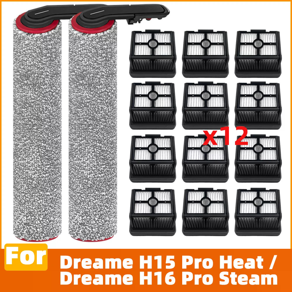 Dành Cho Dreame H15 Pro Heat / H16 Pro Bộ Lọc Bàn Chải Con Lăn (KHÔNG Dành Cho Dreame H15 Pro)