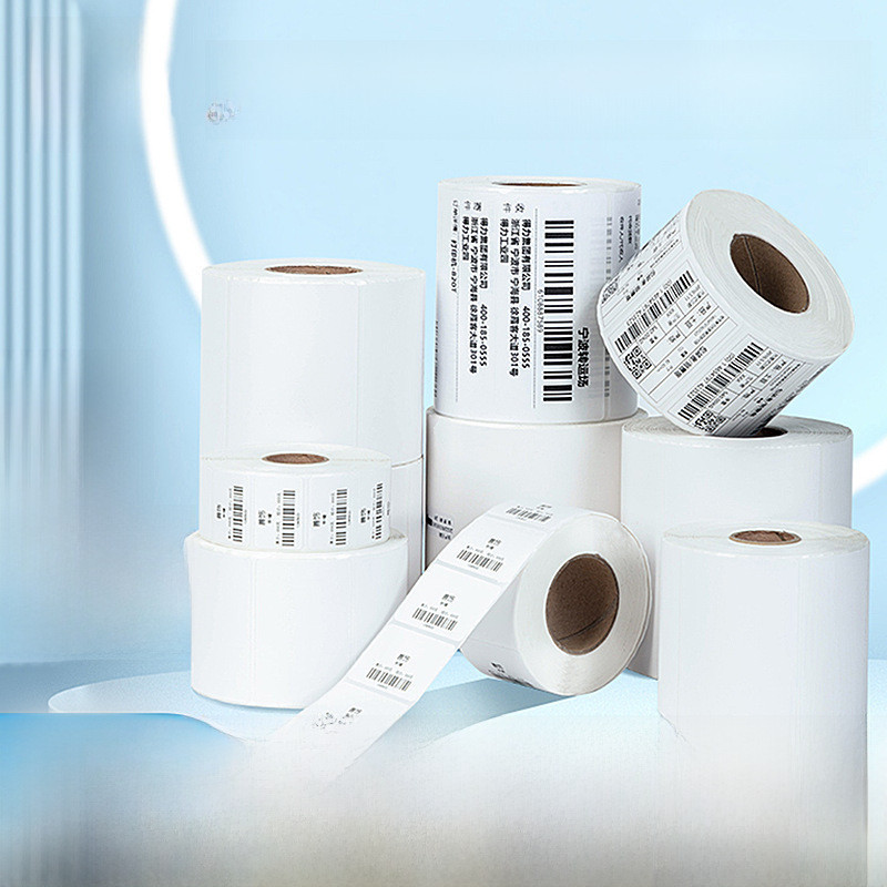 Hot Sale#Deli Mingrong thermal label paper, three-proof self-adhesive label printing paper, label st