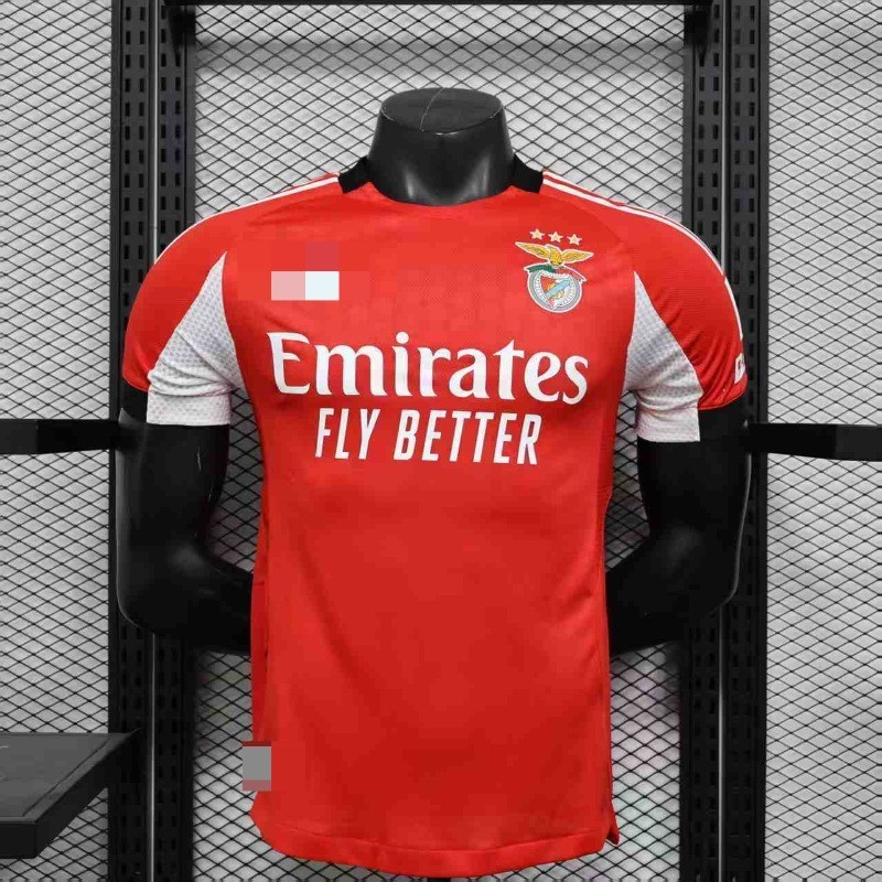 Áo bóng đá sân nhà Benfica 2025-2026 size S đến 4XL