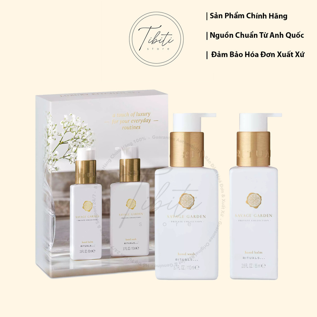Set dưỡng da tay nước hoa Savage Garden GWP Kitchen Set