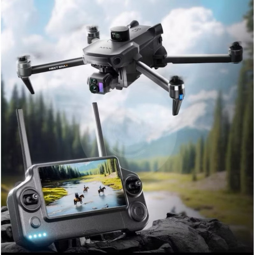 Flycam P7 Max - gimbal 3 trục - to khoẻ - tập bay