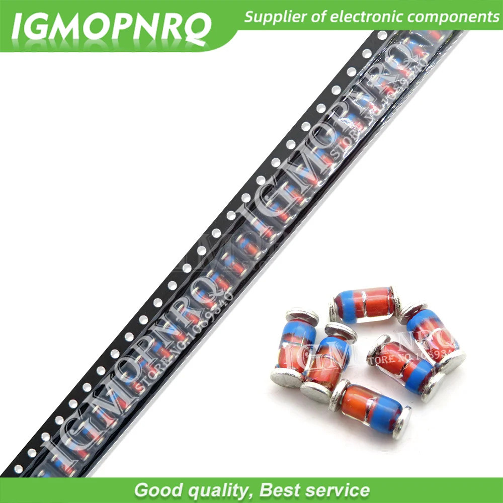 20 CHIẾC Zener diode ZM 3V3 3V9 4V7 5V1 7V5 8V2 10V 12V 15V 16V 18V 20V 24V LL41 SMD Zener diode gói