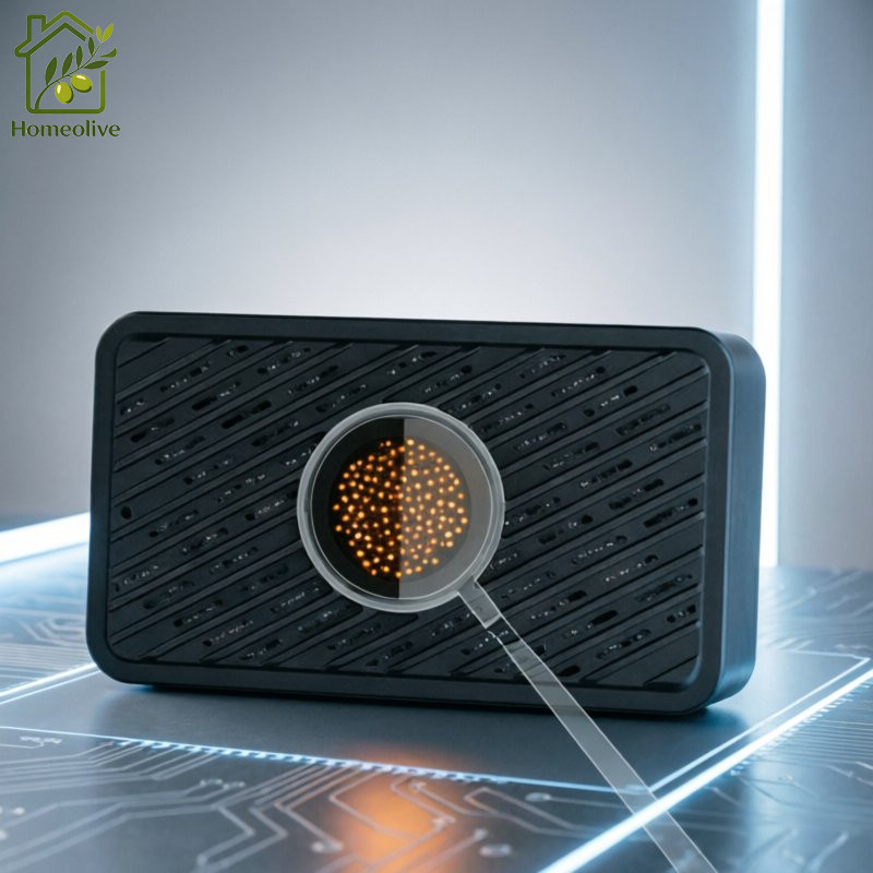 Máy hút ẩm tái sử dụng mini silica gel hút ẩm mạnh cổng Type-C vỏ ABS bền chắc dành cho tủ chống ẩm