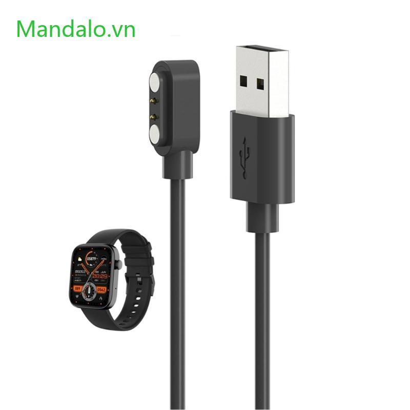 Cáp đồng hồ thông minh sạc nhanh USB dài 60 100cm Met cho COLMI P71