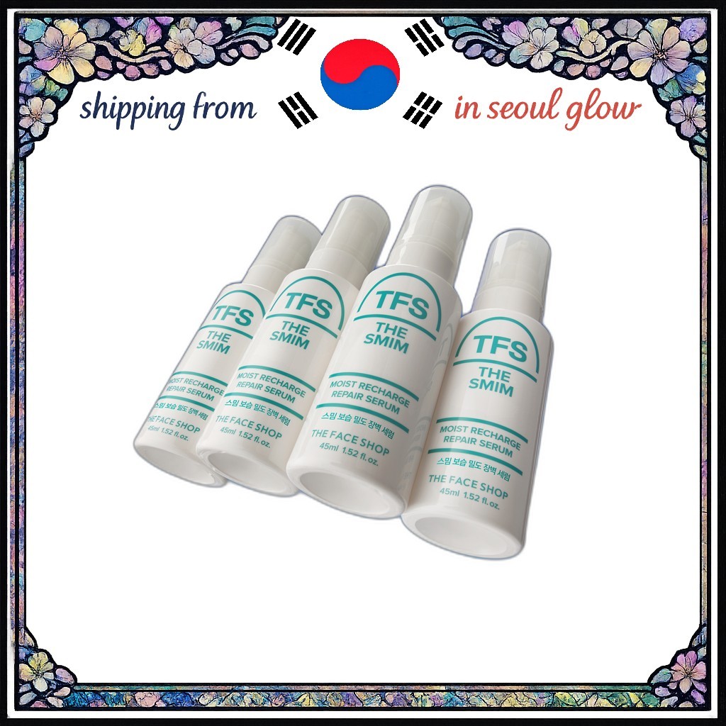 [daiso] The Face Shop The Smim Moist Recharge Repair Serum, 45ml, 1pc / Serum Hàn Quốc / Recharge Mo