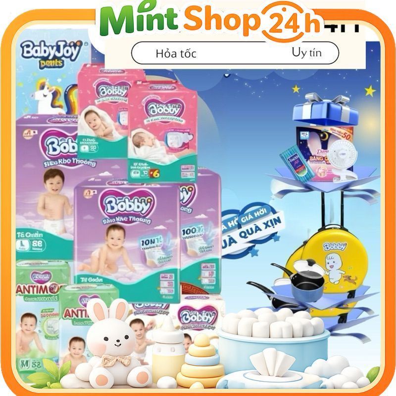 [Hỏa tốc-mã Live/Video] Tã quần BOBBY ULTra size M96/L88/Xl76/Xxl70, Tã Bỉm bobby mega L96/xl84/xxl7