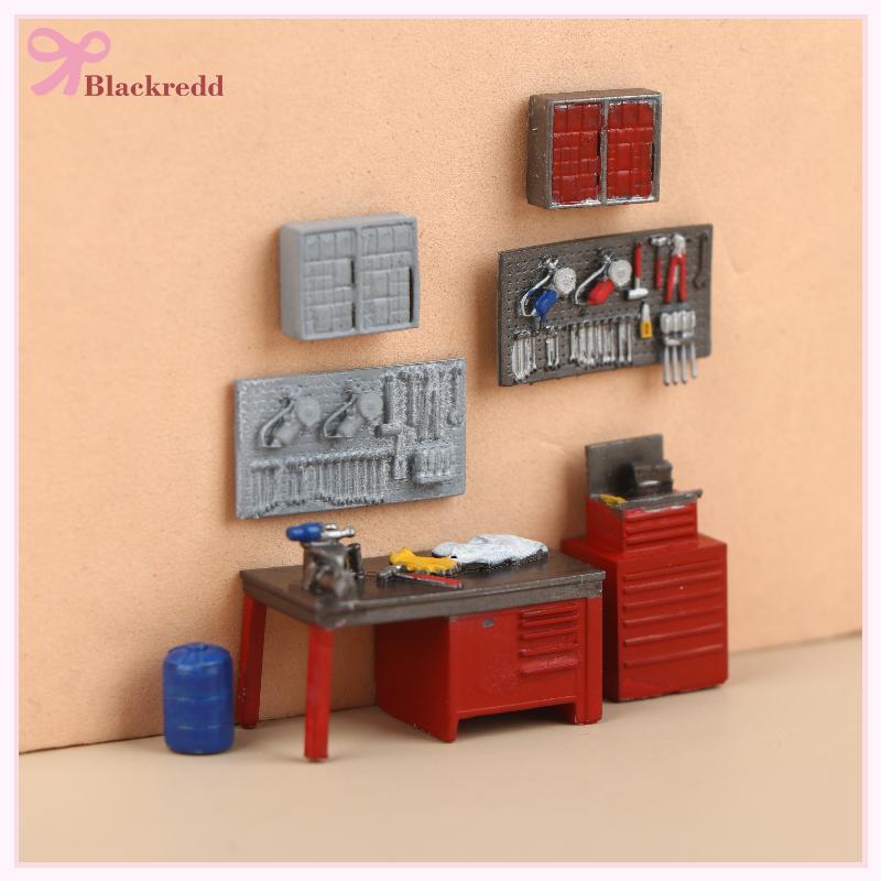 BRED 1 / 64 Công cụ tỷ lệ Băng ghế / Pegboard Model Garage Scene Display Prop Phụ kiện Bộ sưu tập Qu