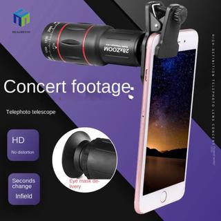 Ống kính HD đa năng 18x25 cho điện thoại, zoom một mắt, chân máy, ống kính tele