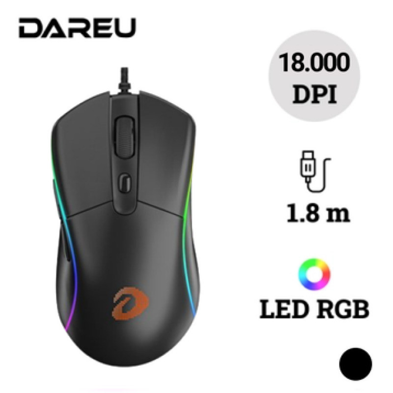 Chuột có dây Gaming Dareu A960 RGB