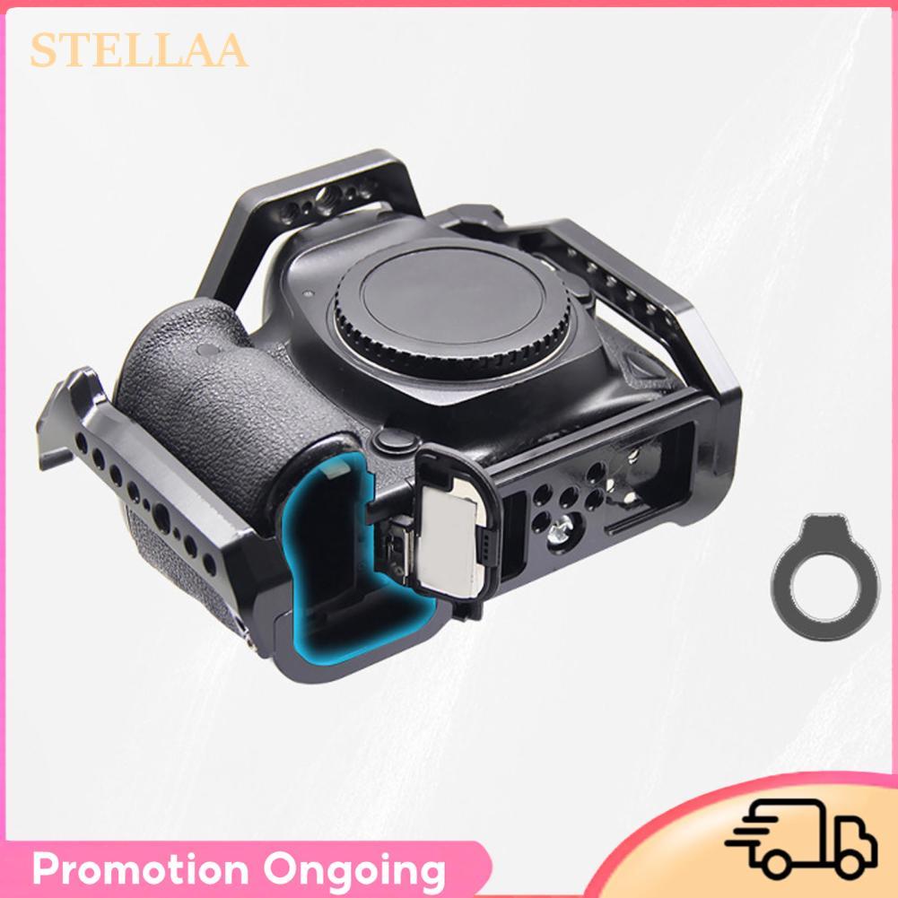 Stellaa Stellaa Khung Máy Ảnh Cho 5DMark3 5DMark4 Hợp Kim Nhôm Chắc Chắn Ổn Định Video Giàn Khoan Có