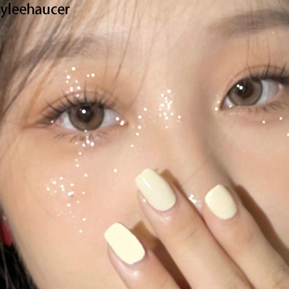 Phấn mắt màu hồng YLEEHAUCER, Phấn mắt siêu sáng lấp lánh lâu trôi, Bling Bling Pearlescent Shimmer 
