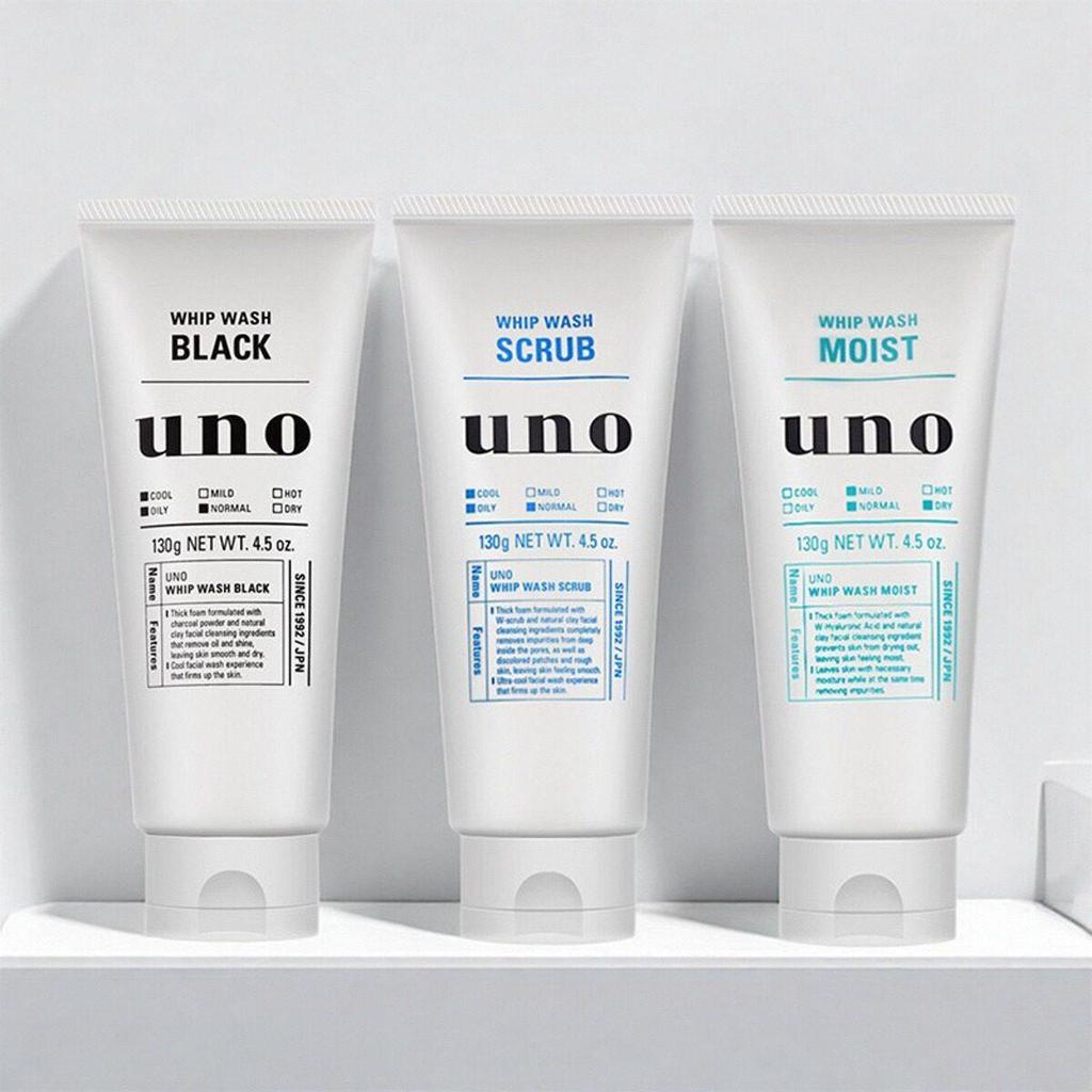 Nhật Bản UNO UNO Sữa Rửa Mặt Nam Kiểm Soát Dầu Làm Sạch Làm Mới Sinh Viên Sữa Rửa Mặt20260324