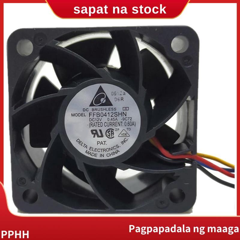 Quạt máy chủ FFB0412SHN 4028 40MM 40X40X28MM Quạt làm mát công suất lớn 12V 0.45A Quạt gió siêu nhỏ 