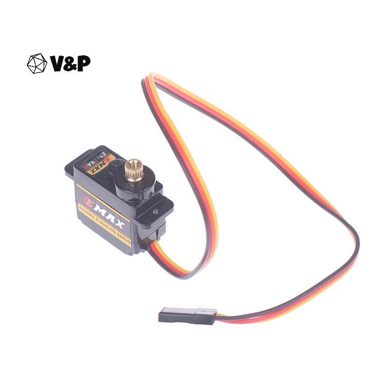 V & P 1Pc EMAX ES08MA II Kim Loại Gear Micro servo Kỹ Thuật Số servo Lên Cho RC Model
