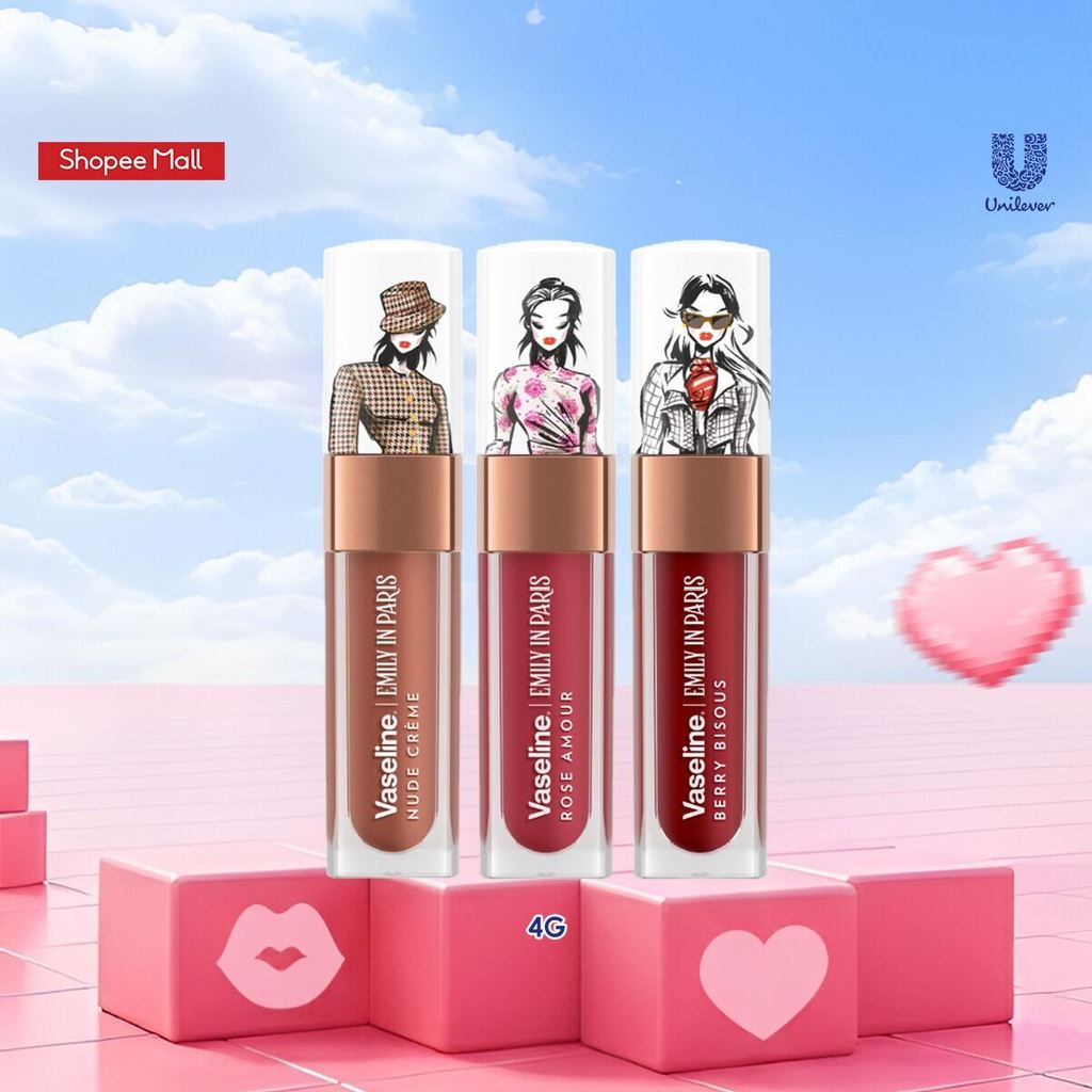 [New] Son Vaseline Emily In Paris Tinted Lip Oil 4g (tùy chọn màu)