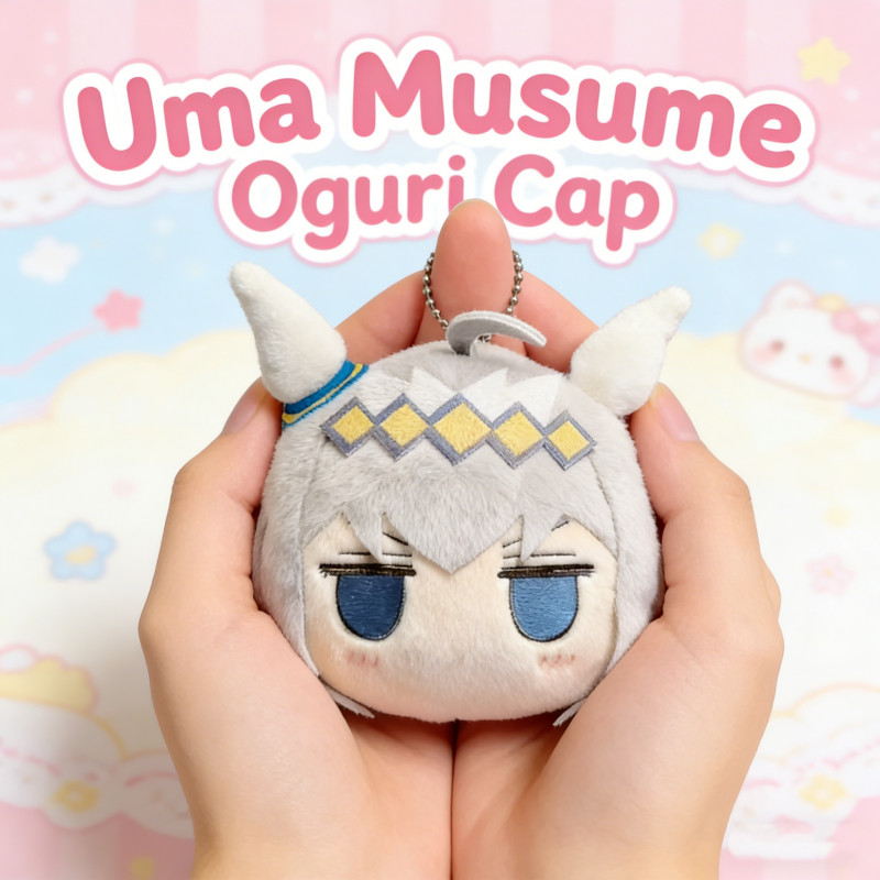 8cm Uma Musume Pretty Derby Oguri Cap gấu bông Teddy