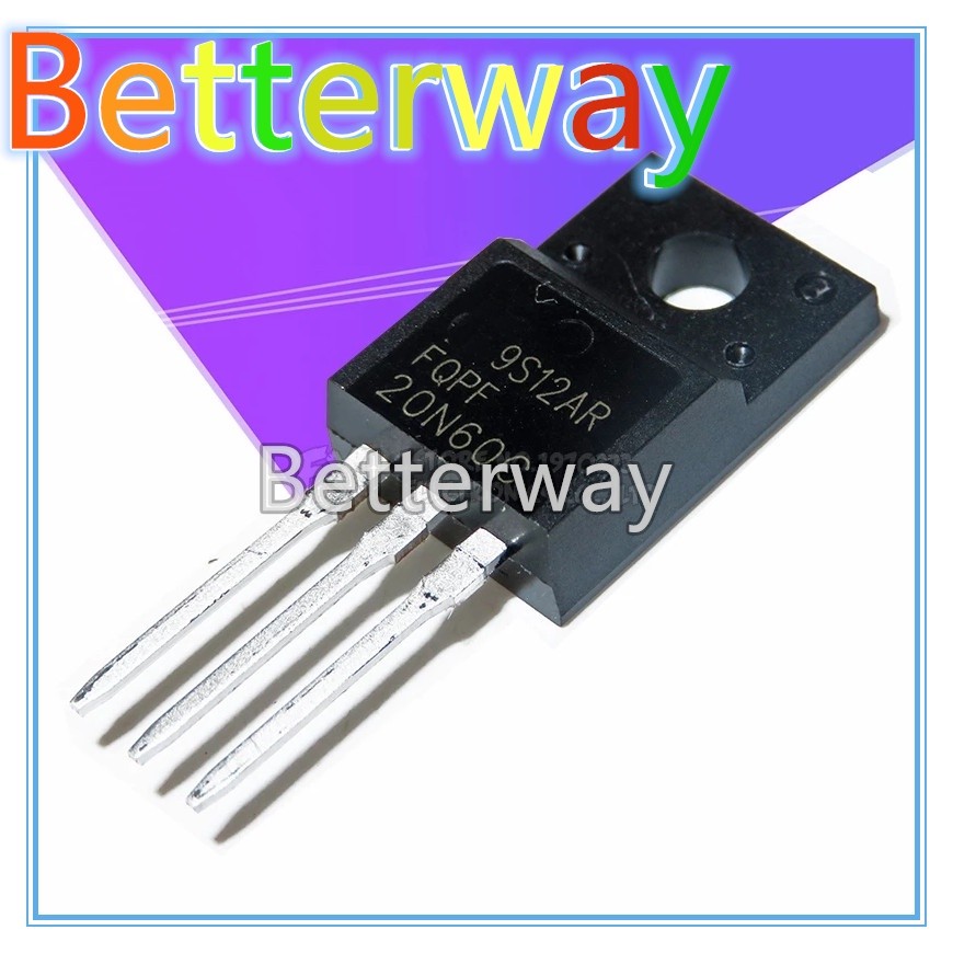 10 Chiếc FQPF20N60 20N60 20N60C FQPF2060C FQPF20N60C TO-220 TO220 Mới Betterway