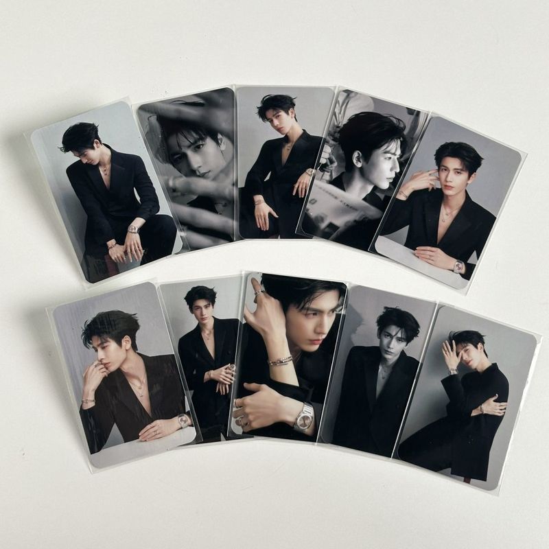 Zhong Zhang Linghe BVLGARI BVLGARI Ủng Hộ Photocard Bữa Ăn Tự In Thẻ Không Chính Thức Cao