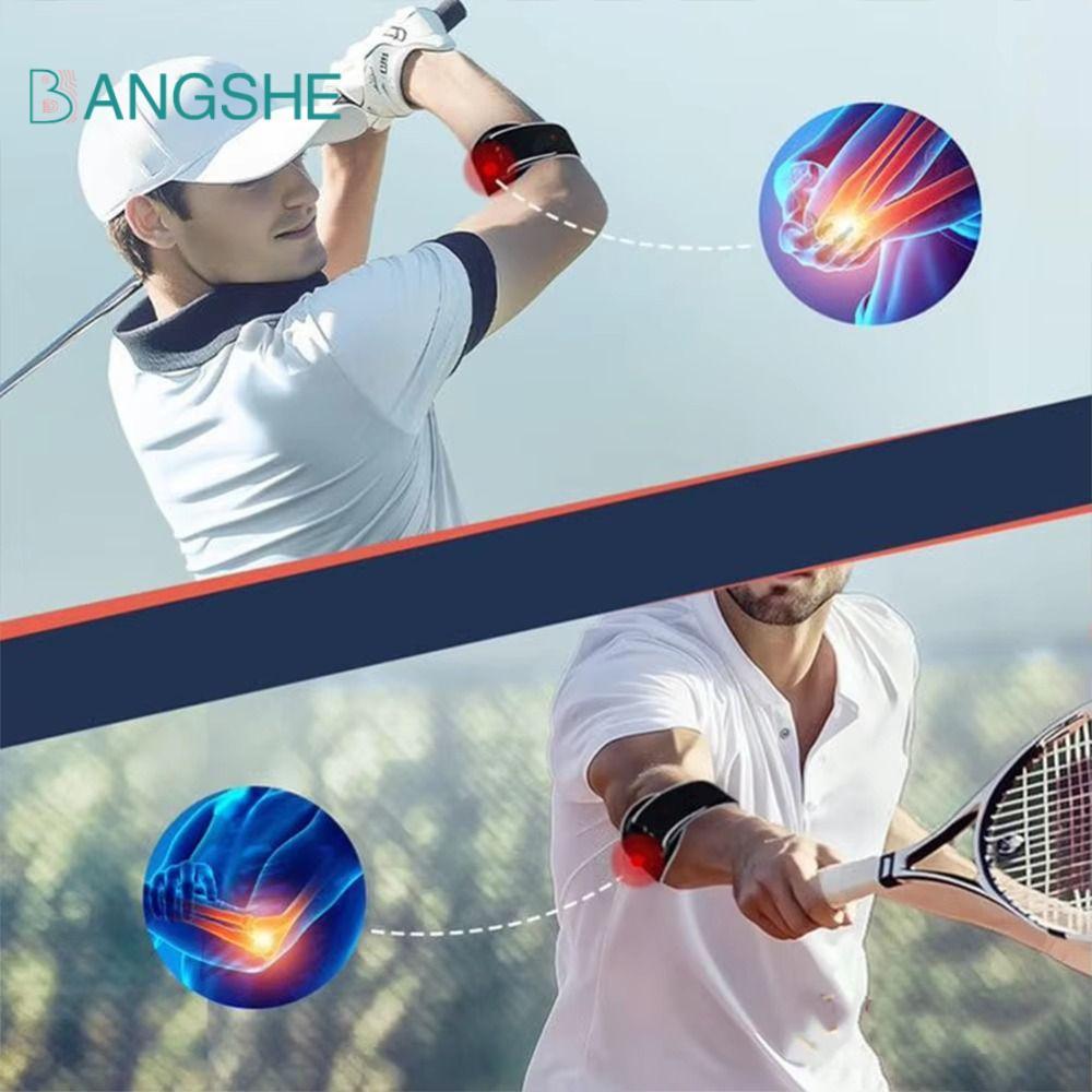 Bangshe - Dây Đeo Elbow Support Unisex, thoáng khí, phù hợp cho Tennis và Bóng Rổ