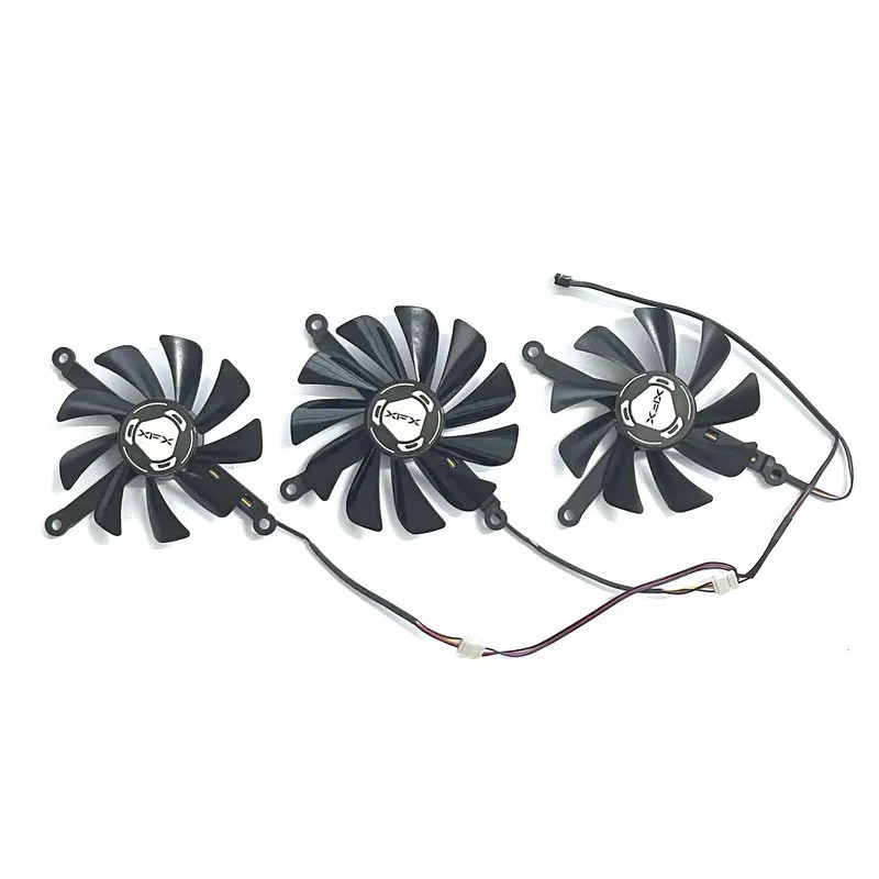 85MM 95MM 4PIN DC 12V 0.45A CF1010U12S RX5600XT GPU Quạt Làm Mát Cho XFX RX 5600 XT RX 5700 RX 5700 