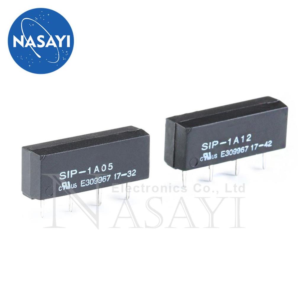 5 mảnh SIP-1A05 DSS41A05 Rơle Reed 1 nhóm thường mở DC5V 4 chân