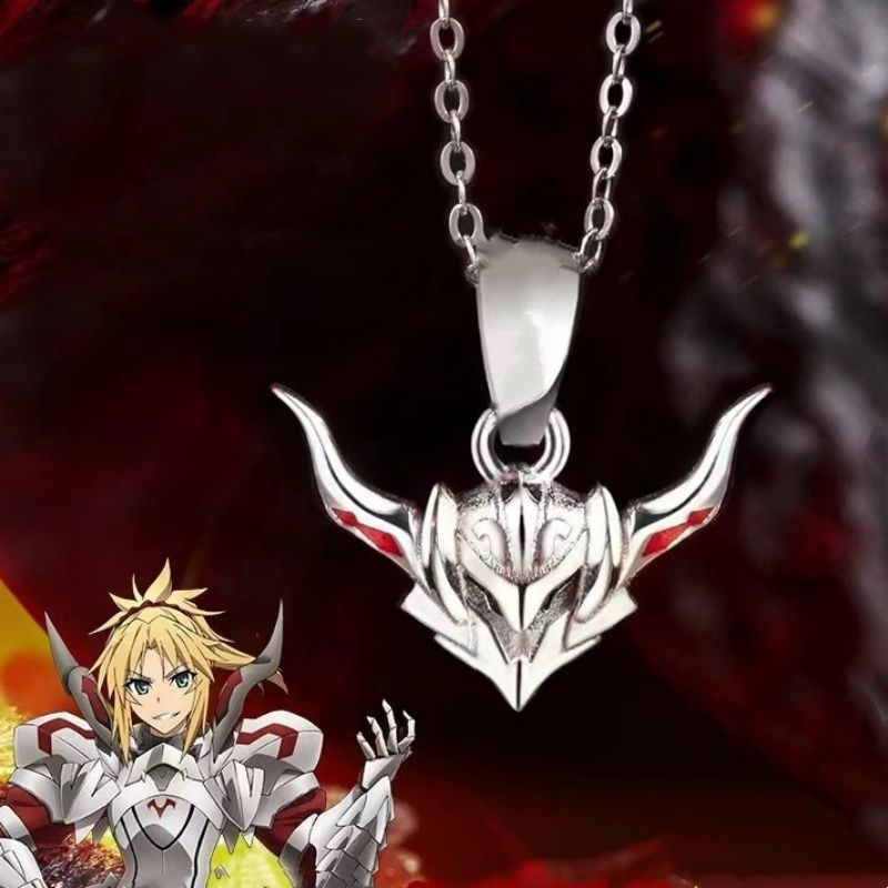 New Product#fate stay night Collaborative Necklace fgo Anime merchandise Mordred saber Fashionable n