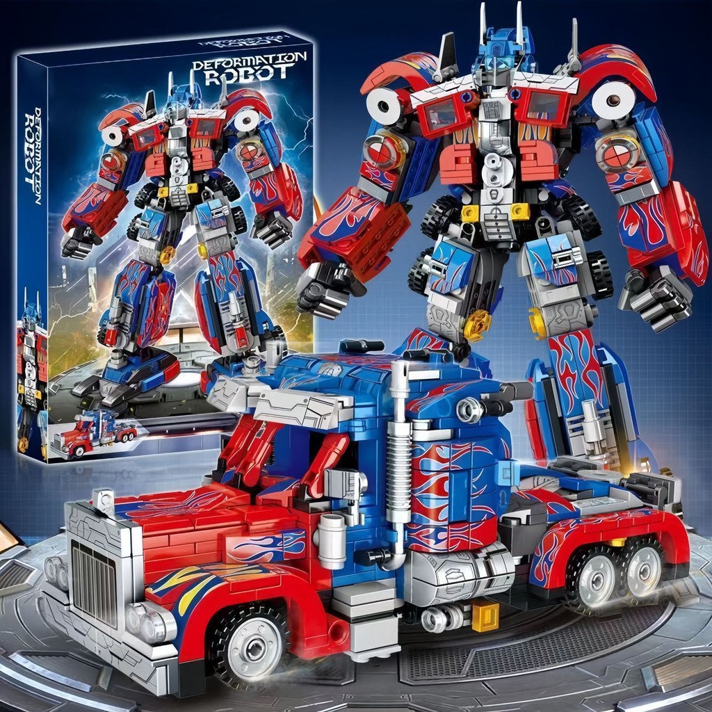 Lego Chính Hãng Optimus Prime Biến Dạng Mecha Lắp Ráp Đồ Chơi Giáo Dục Chính Hãng Optimus Prime Khối