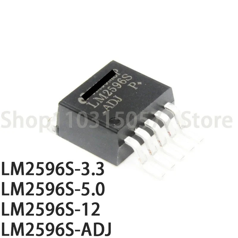 5 Chiếc LM2596S-3.3 LM2596S-5.0 LM2596S-12 LM2596S-ADJ TO-263-5 Hiệu Ứng Trường Transistor