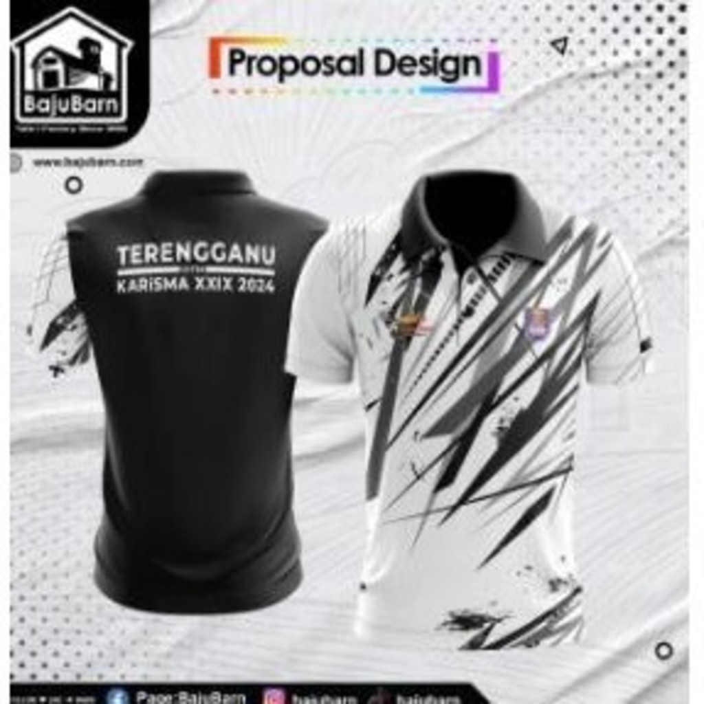 Áo thun thời trang Karisma 2025 / Baju Microfiber Jersi / Jersey Thăng hoa / Áo thun Jersey