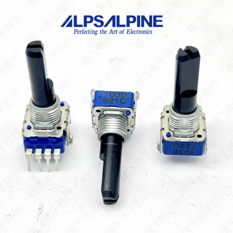 1 CÁI ALPS RK11 ddj400 FLX6 EQ Pioneer 700 máy trộn chiết áp đơn B10K chiều dài trục 23MM với điểm g