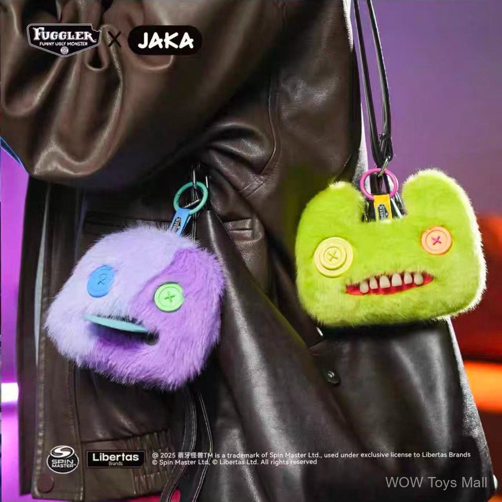 Bán Chạy Chính Hãng fuggler Dễ Thương Răng Quái Vật Tiền Xu Thanh Chirp Monster mini Túi Bảo Quản Ph