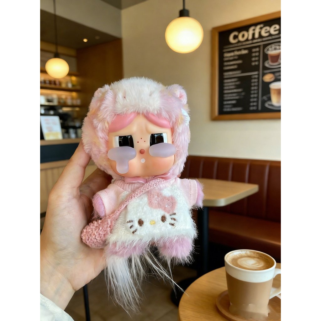 ((Chỉ có quần áo trẻ em) SP Year of the Horse Limited Horsepower Full Open Happy Horse Powder Áo sơ 