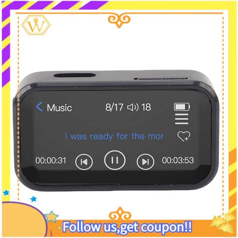 BT MP3 Máy Nghe Nhạc Di Động Lưng Kẹp Toàn Màn Hình Cảm Ứng HiFi Lossless Máy Nghe Nhạc Đài Phát Tha