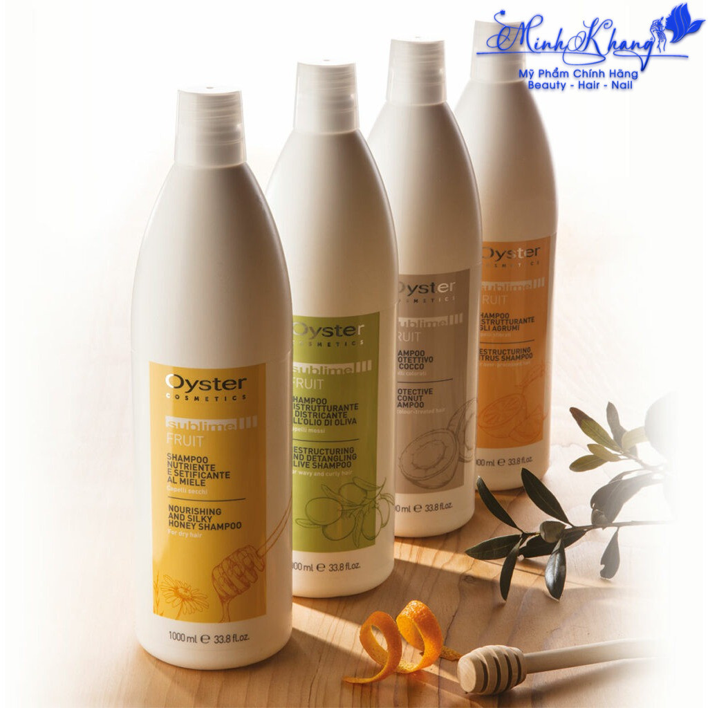 DẦU GỘI TINH CHẤT DỪA OYSTER SUBLIME FRUIT COCONUT 1000ML - MK