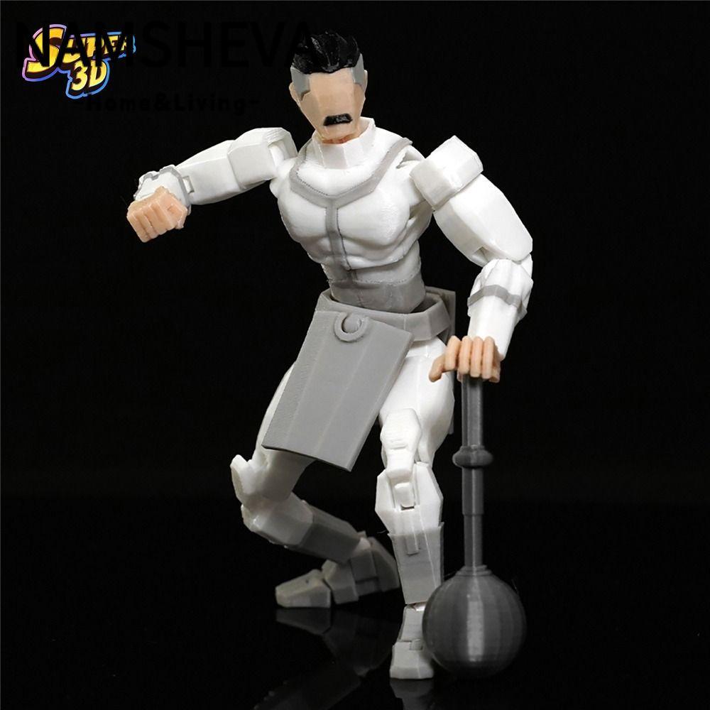 Nhân vật siêu anh hùng NAMSHEVA bất bại 2.0, Mô hình đồ chơi Omni-Man in hình, Bộ sưu tập đa năng Sh