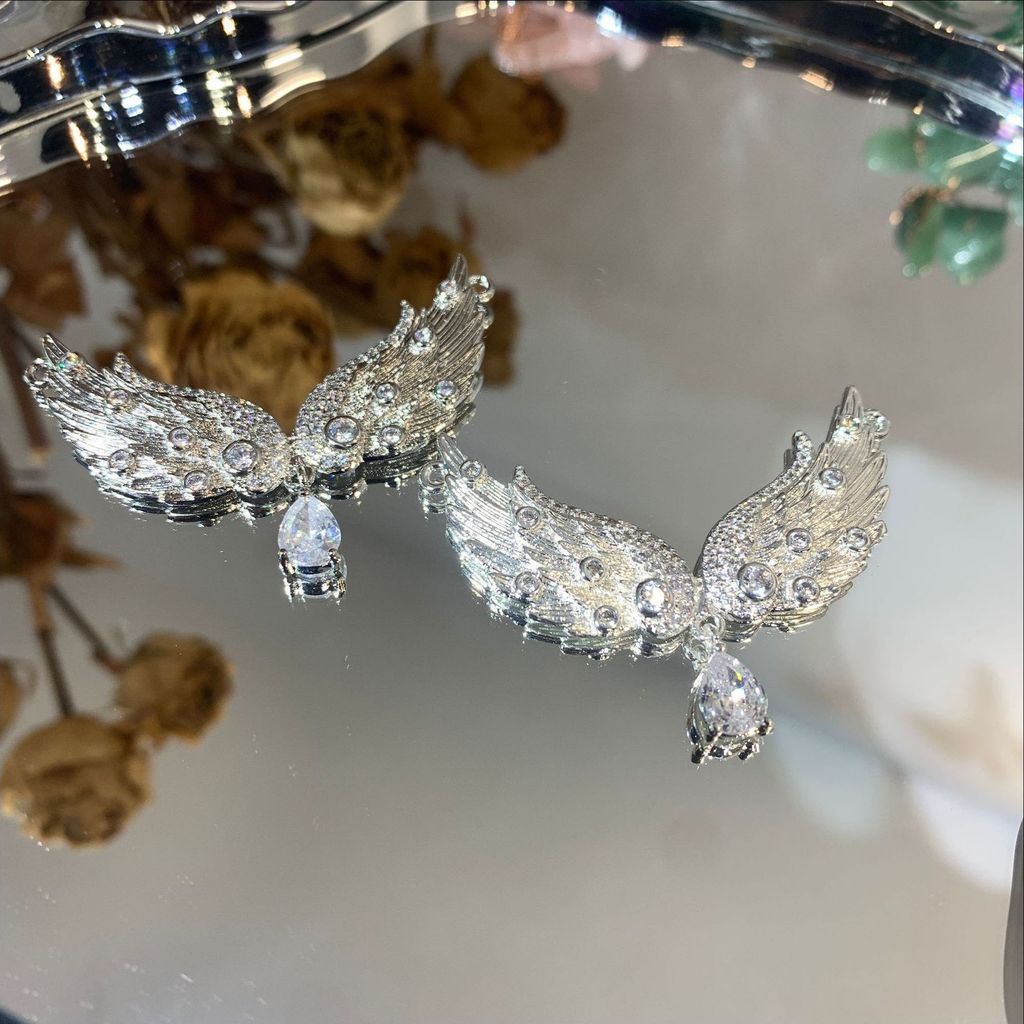 Đính cườm 14k Eternal Wing Double Circle diy Phụ kiện