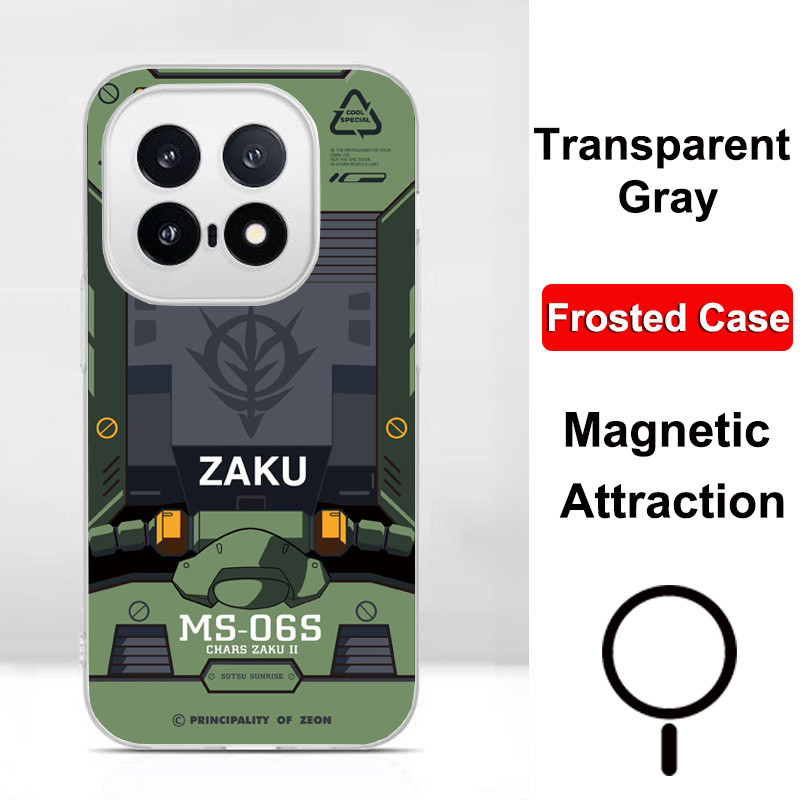 Dành Cho IQOO 15 Ốp Điện Thoại Từ Tính Cho Vivo iQOO 15 5G Trong Suốt Mờ Màu Xám TPU Silicon Mềm Cho