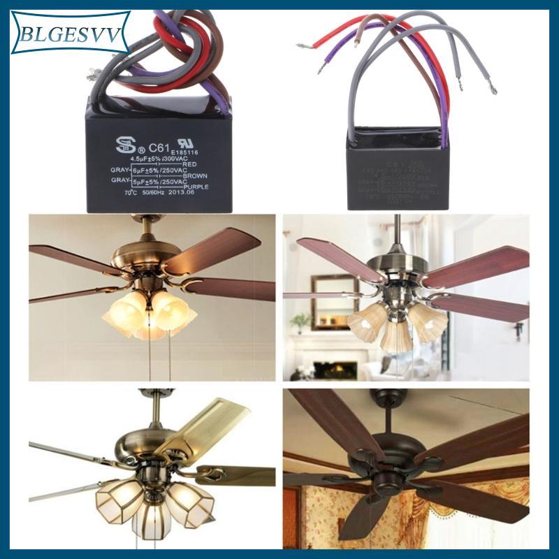 Blg CBB61 4 5 + 6 + 5UF 4 5 + 6 + 6UF 5 + 5UF 4 + 4 + 2 5UF 4 + 5 + 6UF 5 Quạt trần 250V