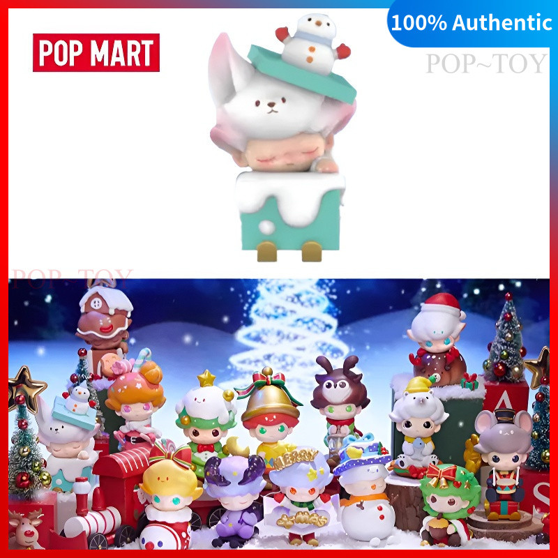 POPMART DIMOO Christmas Series 2020 out of print Cute Figures pop mart dimoo blind box pop mart blin