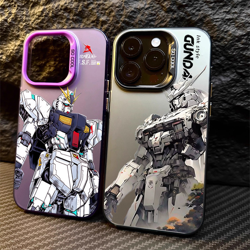 Free Gundam Thích hợp cho iphone17 / 16Pro Vỏ Điện Thoại 15 Apple 14 / 13 / 12 Niche 11 Anime se2 Ph