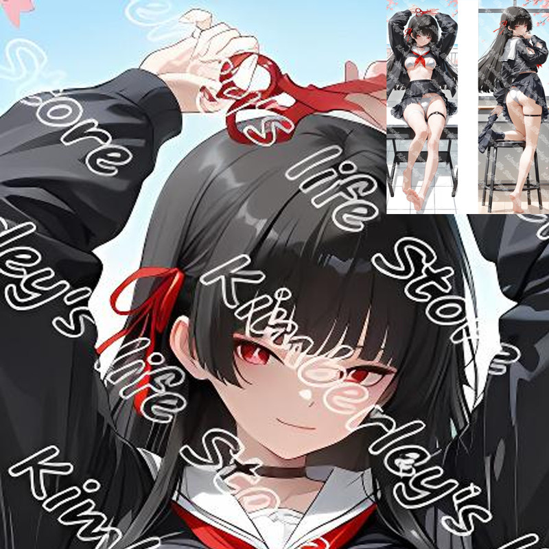 Chizuru Wuthering Waves Dakimakura Gối Otaku Anime Gối Đệm